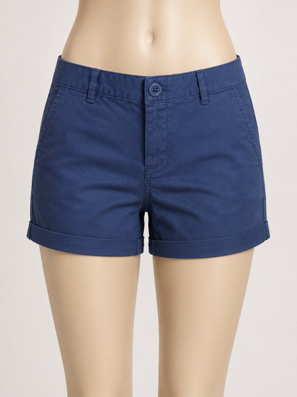 NWT Eddie Bauer Legend Wash Stretch Shorts Women’s 2 Dust Indigo Curvy